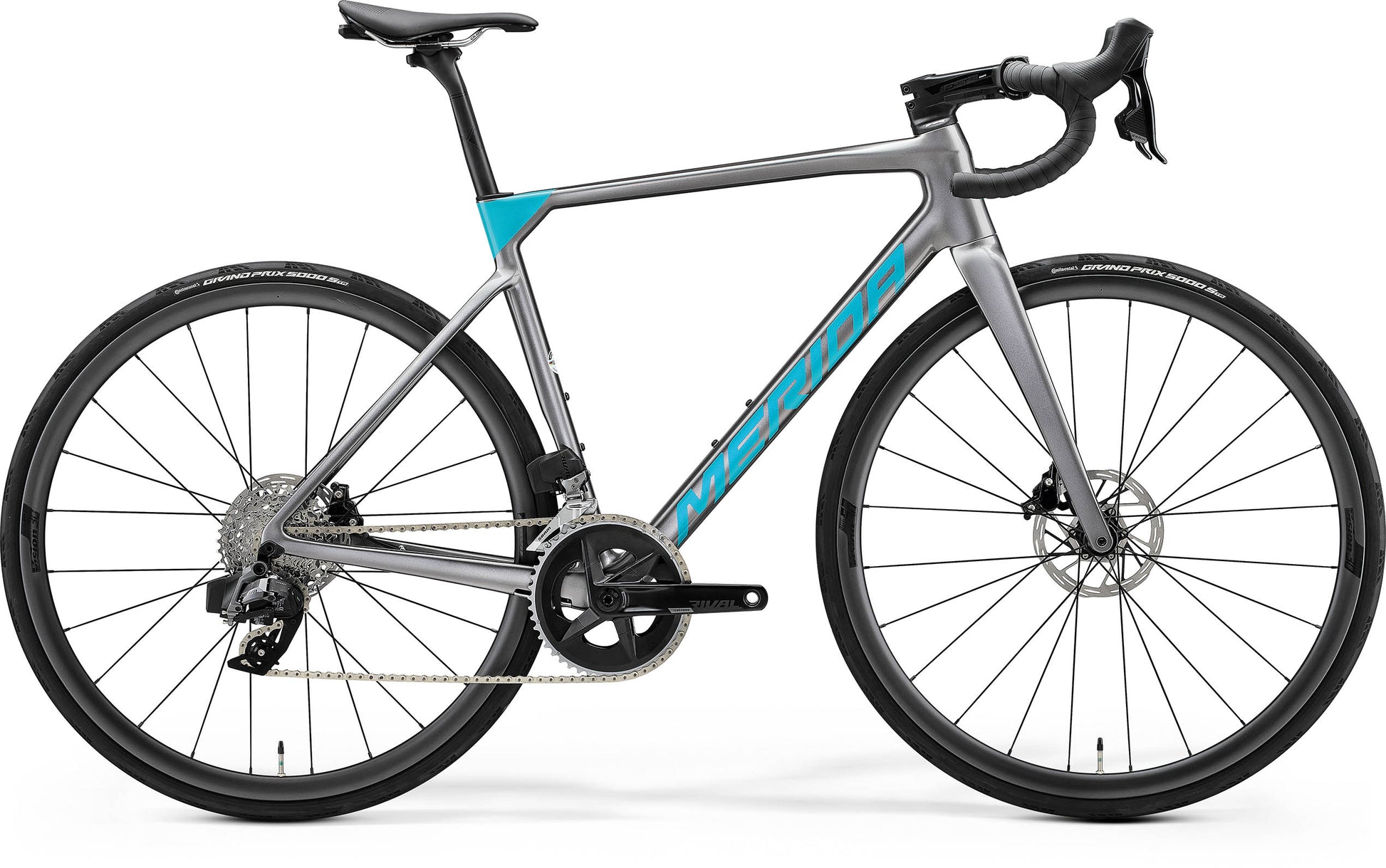 Merida Scultura 7000 - Grey/Teal - MY24