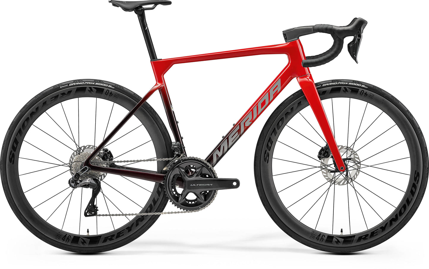 Merida Scultura 9000 - Passion Red/Dark Race Red (Black) - MY26