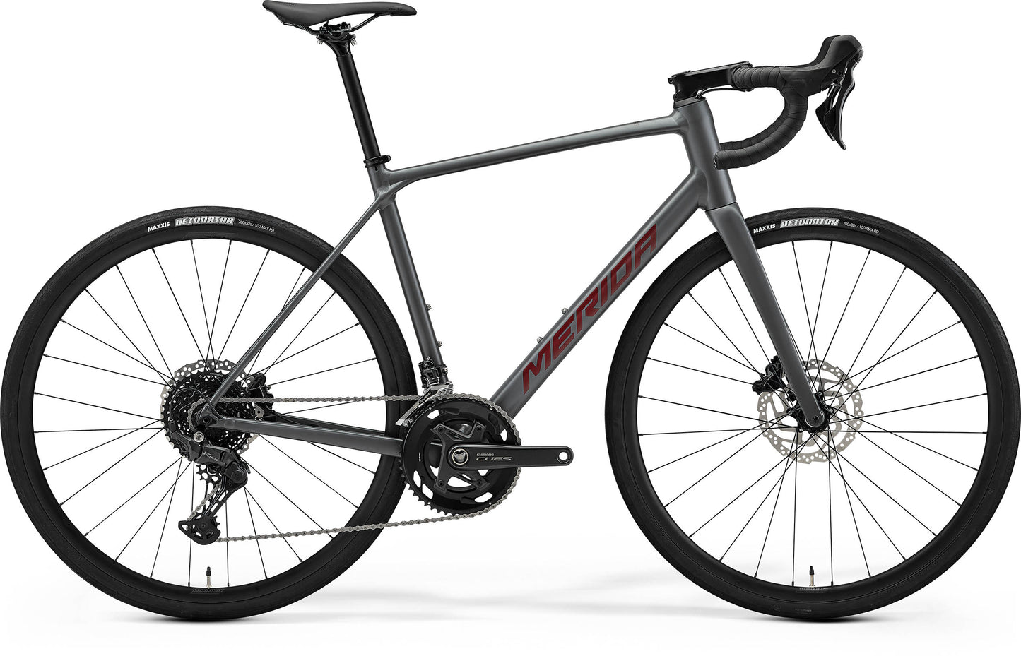 Merida Scultura Endurance 300 - Silk Cool Grey (Red) - MY26