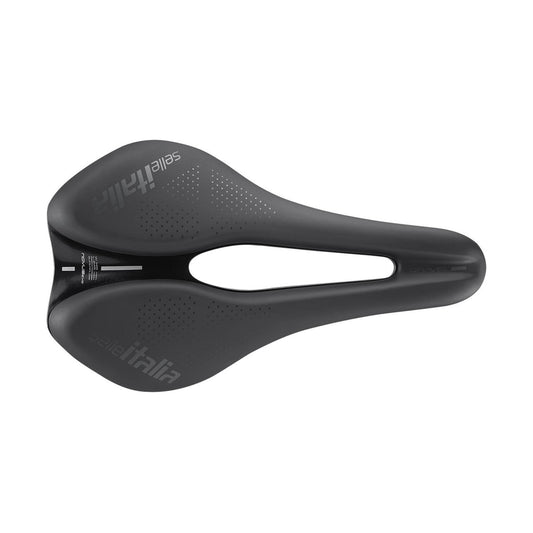 Selle Italia Novus Boost Evo TM Superflow Gravel Saddle: BLACK