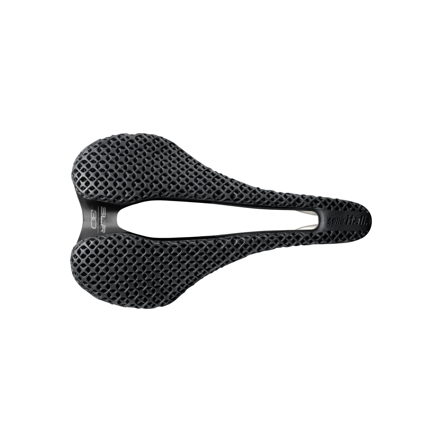 Selle Italia SLR Boost 3D TI316 Superflow Saddle: BLACK/BLACK