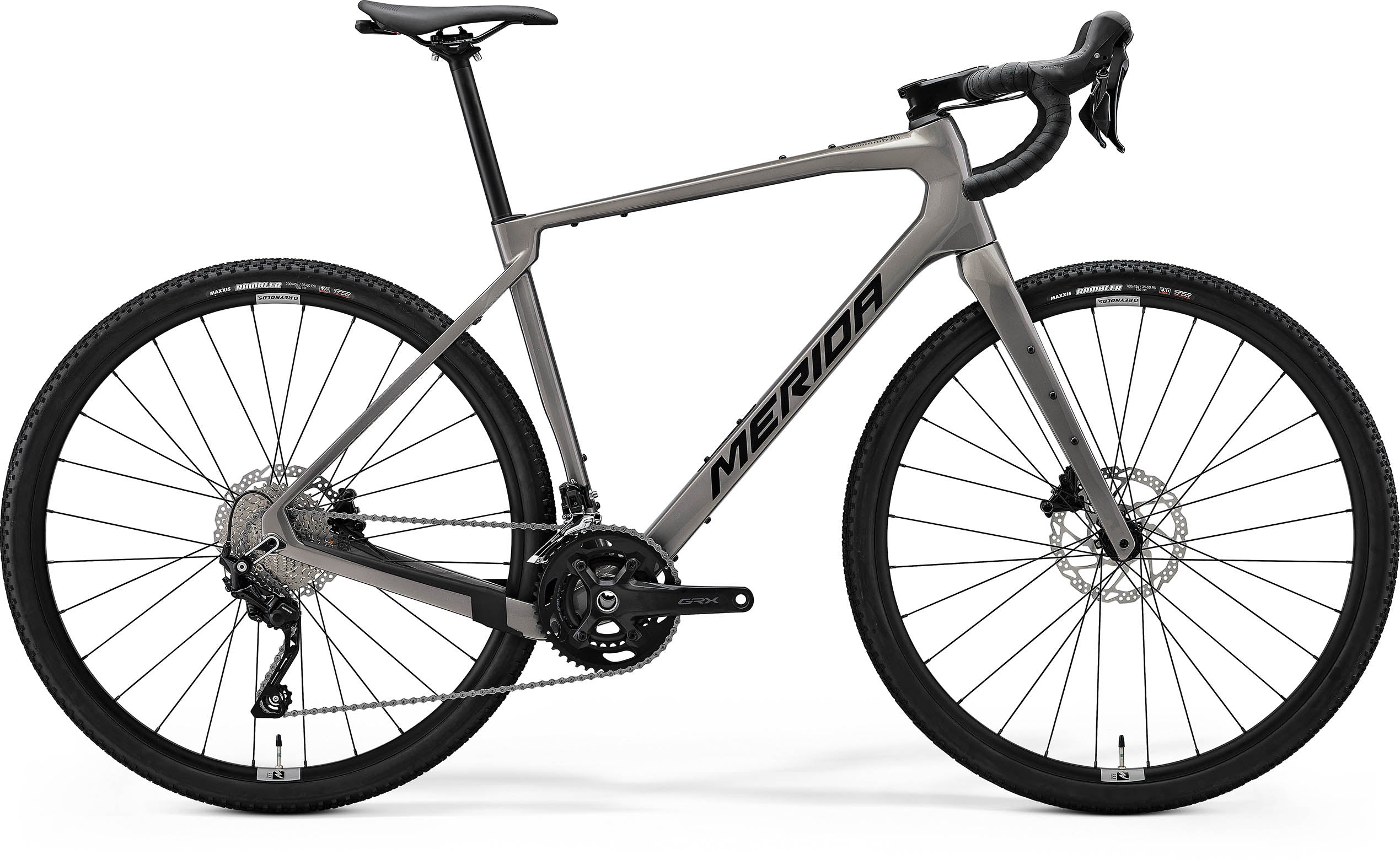 Merida Silex 4000 Carbon Gravel Bike  2026 Medium - Warm Slate Grey (Black)