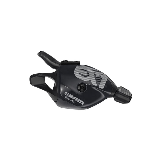 SRAM Shifter EX1 Trigger 8 Speed Rear w Discrete Clamp Black: BLACK