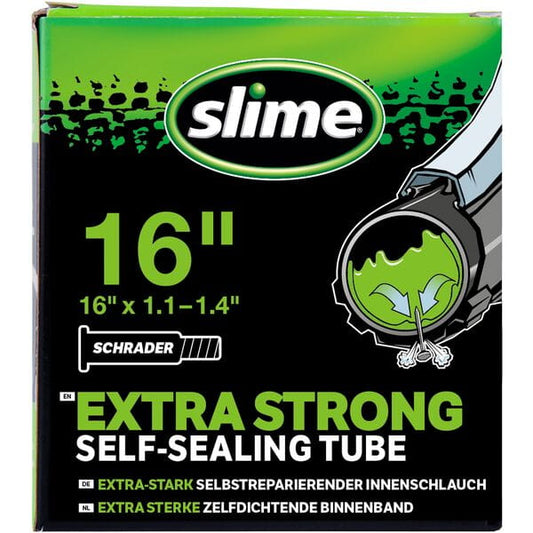Slime Smart Tube - 16 x 1.1 - 1.4 inch - Schrader Valve