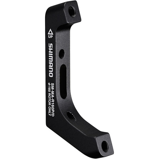 Shimano Disc adapter for post mount calliper, for Flat mount frame, for 160mm rotor