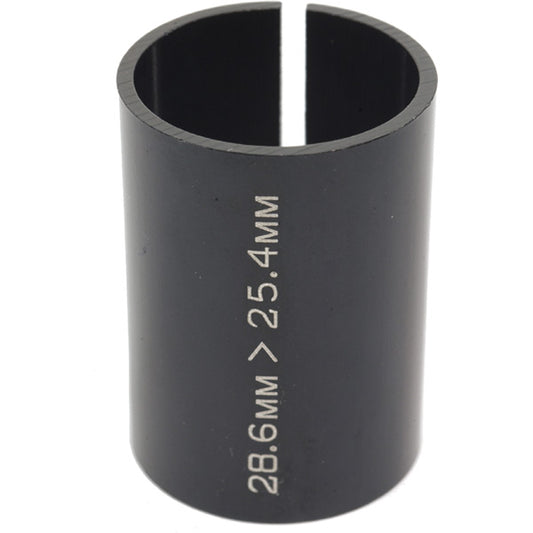 M Part Threadless stem shim adapter 1-1/8 inch / 28.6 mm to 1 inch / 25.4 mm 40mm