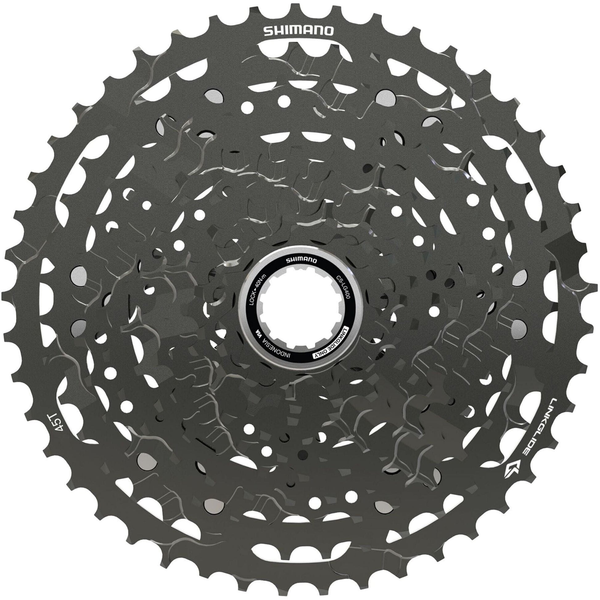 Shimano CUES CS-LG400-11 CUES Link Glide cassette, 11-speed, 11 - 45T
