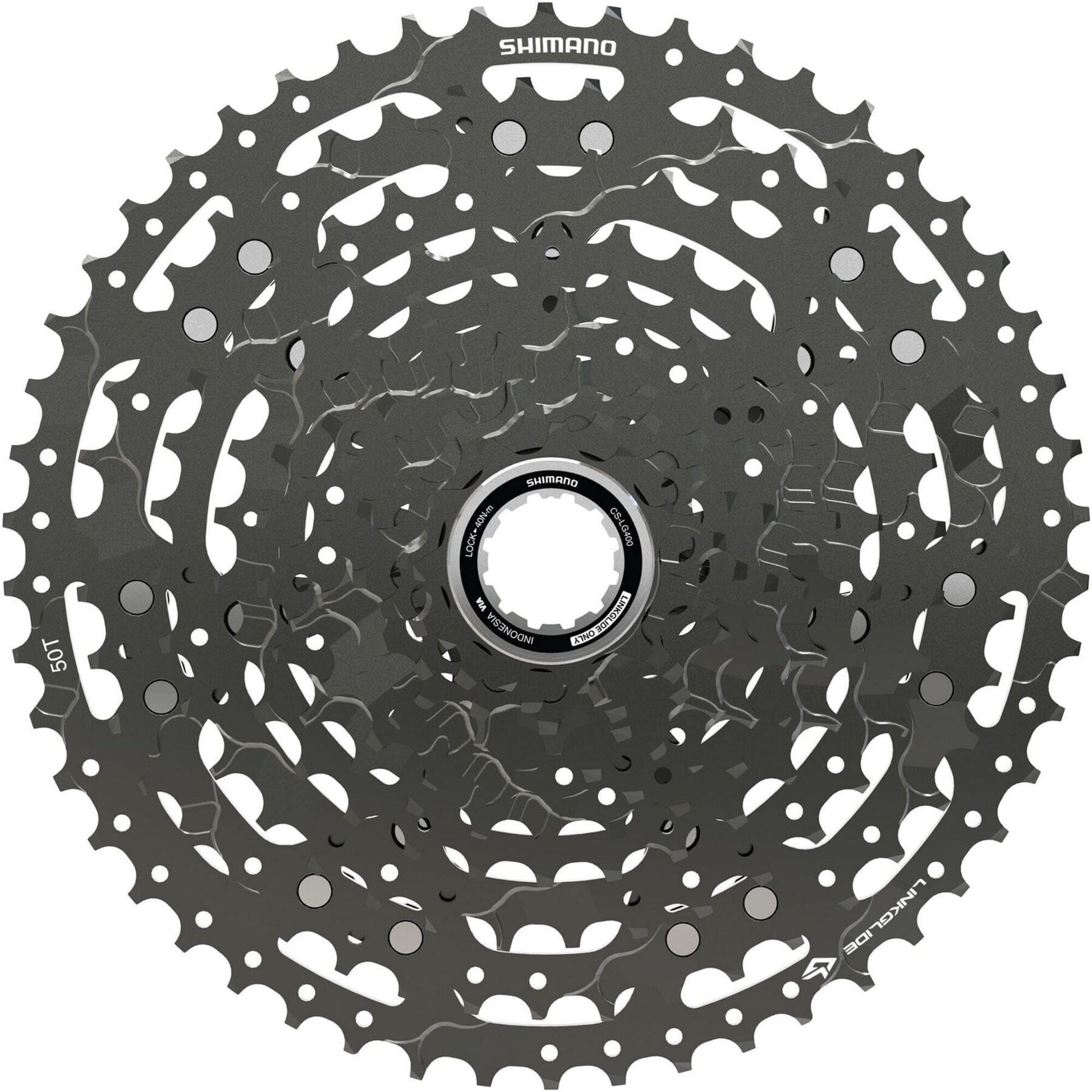 Shimano CUES CS-LG400-11 CUES Link Glide cassette, 11-speed, 11 - 50T