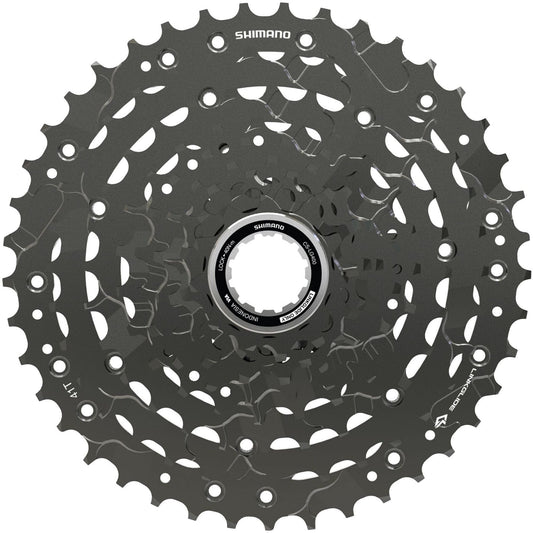 Shimano CUES CS-LG400-9 CUES Link Glide cassette, 9-speed, 11 - 41T