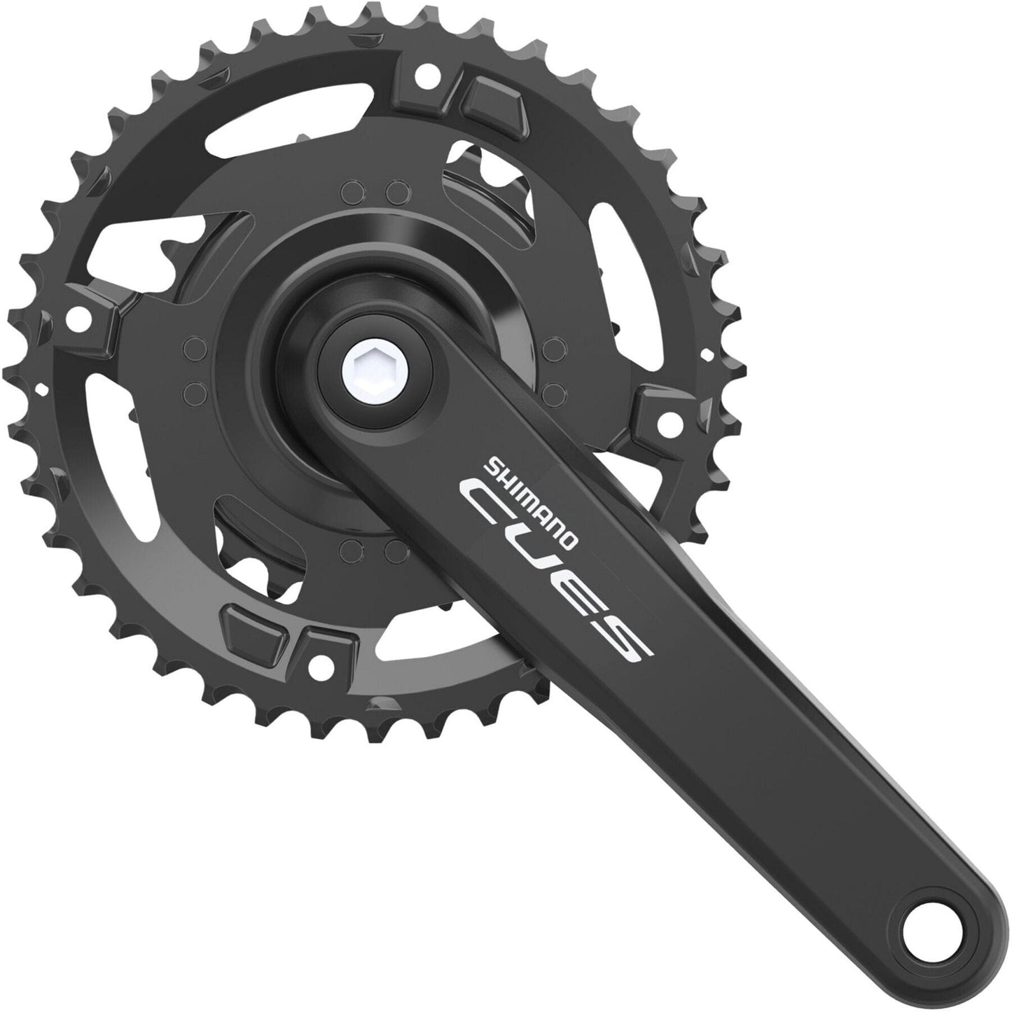 Shimano CUES FC-U4000 CUES chainset, for 9/10/11-speed double