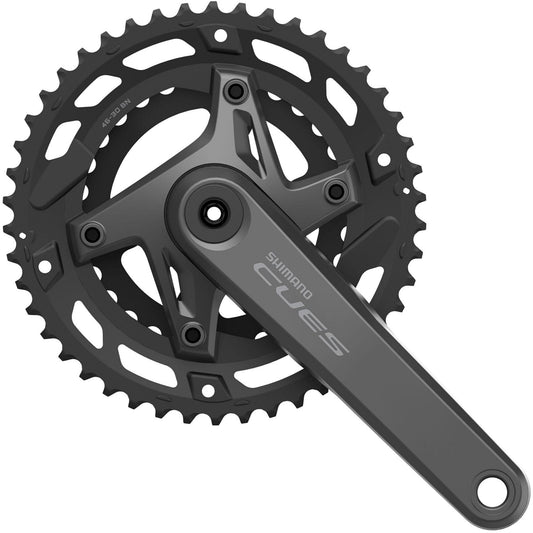 Shimano CUES FC-U6000 CUES 2 piece design chainset, for 9/10-speed, 170 mm
