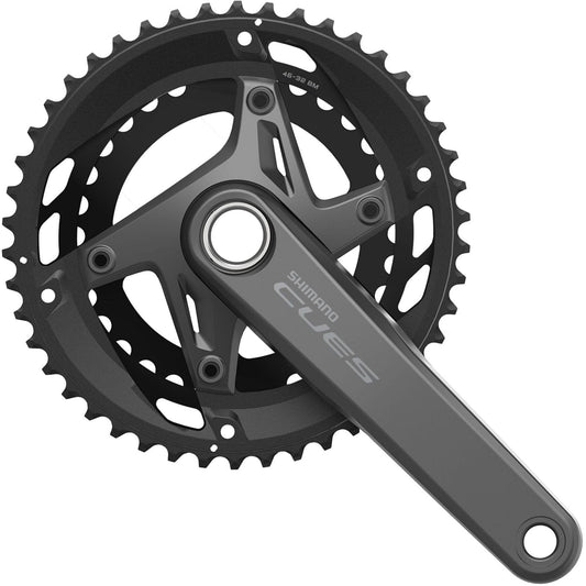 Shimano CUES FC-U6010 CUES HollowTech II chainset, for 11-speed, 46/32T