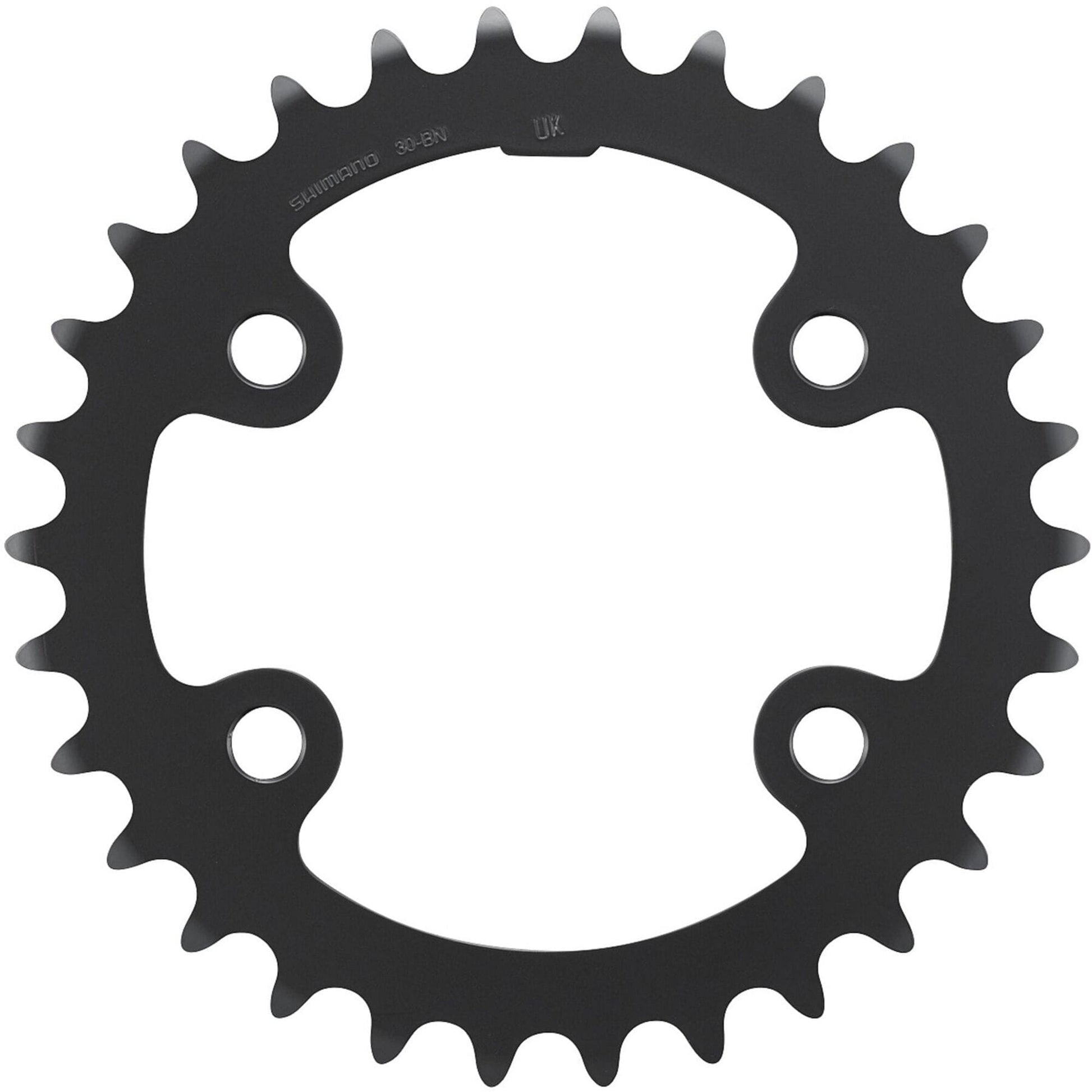 Shimano CUES FC-U6000-2 CUES 10/9 speed double inner chainring, 30T-BN for 46-30T