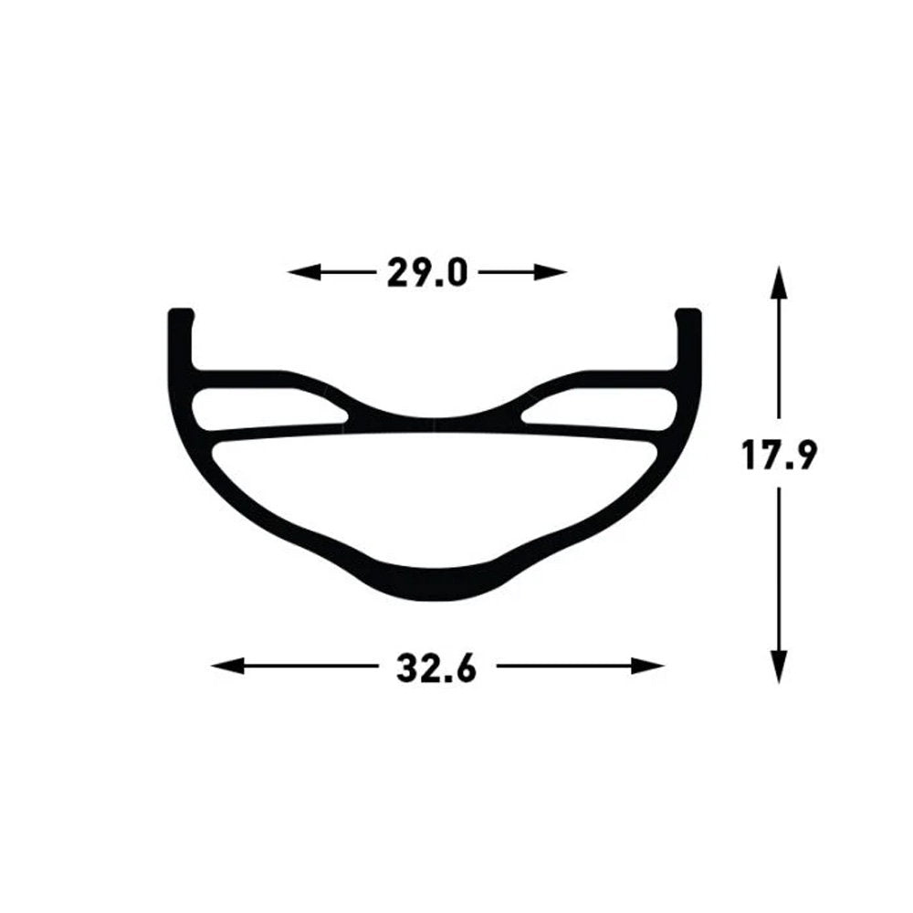 Stans NoTubes - RIM FLOW EX3 29 32H BLACK GR