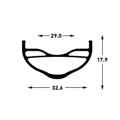 Stans NoTubes - RIM FLOW EX3 29 32H BLACK GR