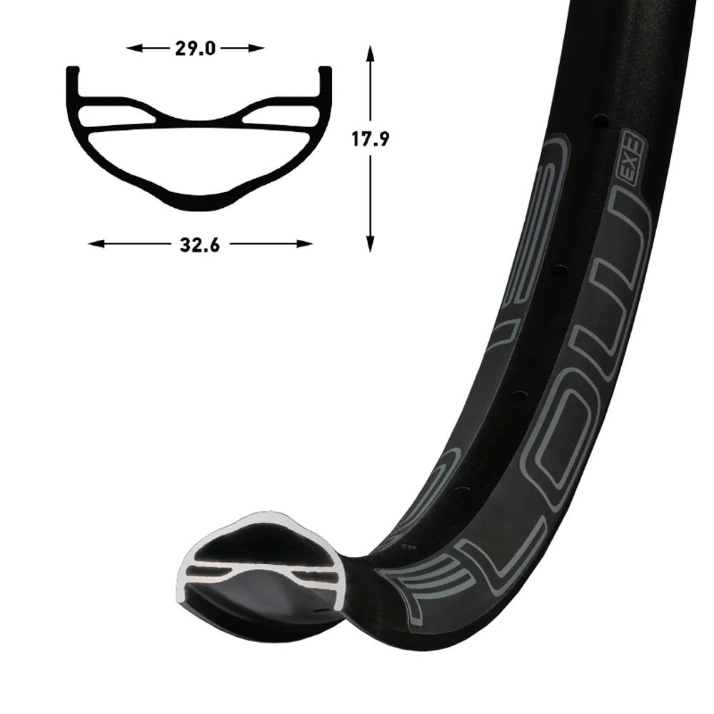 Stans NoTubes - RIM FLOW EX3 29 32H BLACK GR