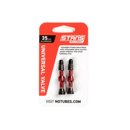 Stans NoTubes - VALVE STEM PAIR UNI AL PRESTA 35MM BLUE