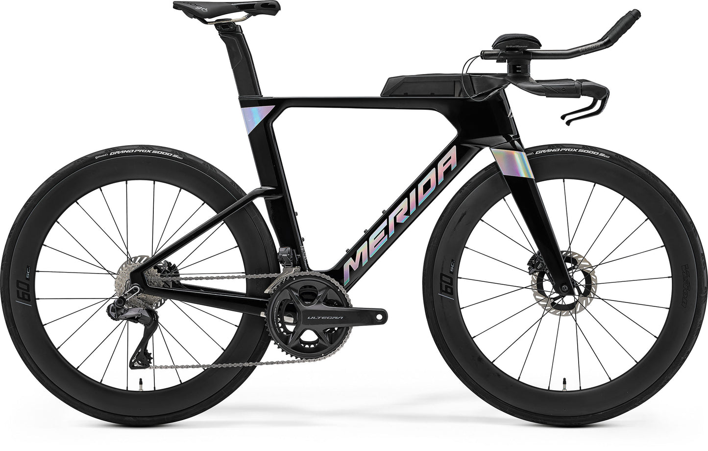 Merida Time Warp Tri Limited - Black - MY26