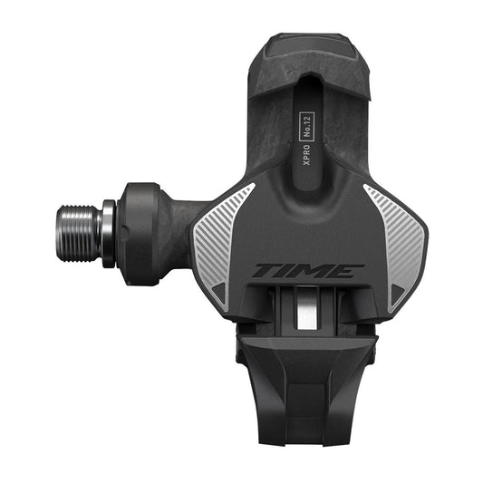 Time Sport Time Pedal - XPRO 12 Pedals, Carbon Body And Titanium Spindle Including Iclic Free Cleats B1: CARBON SILVER