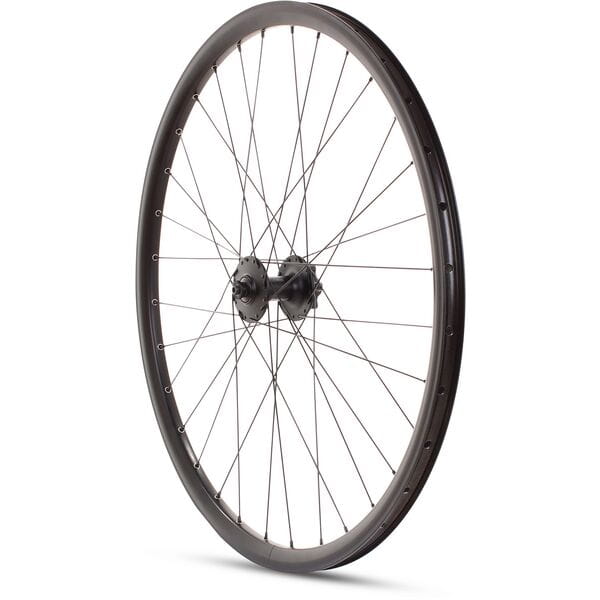 M Part Wheels MTB/Gravel Front Wheel Shimano Deore 6B Hub QR 100mm 650B/27.5 inch TLR Rim blk