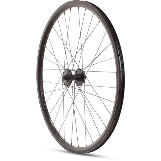M Part Wheels MTB/Gravel Front Wheel Shimano Deore 6B Hub QR 100mm 650B/27.5 inch TLR Rim blk