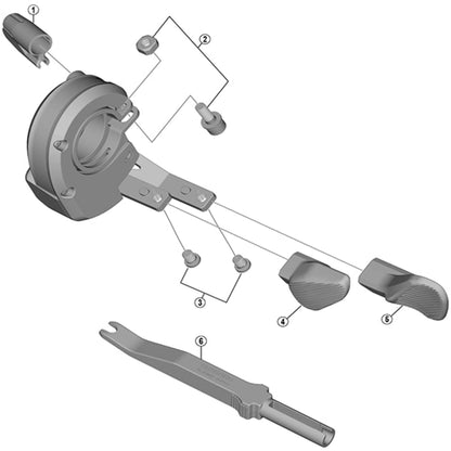 Shimano Spares SW-M8050 A lever right hand