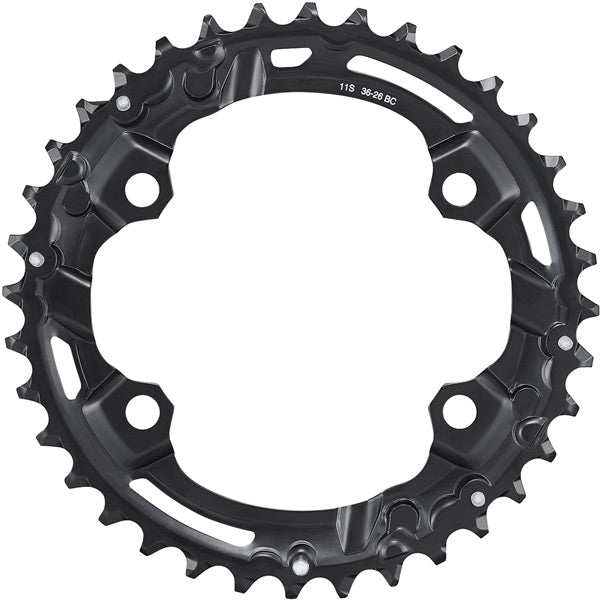 Shimano Deore FC-M5100-2 Deore 11 speed double outer chainring, 36T-BC for 36-26T