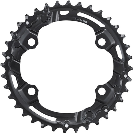 Shimano Deore FC-M5100-2 Deore 11 speed double outer chainring, 36T-BC for 36-26T