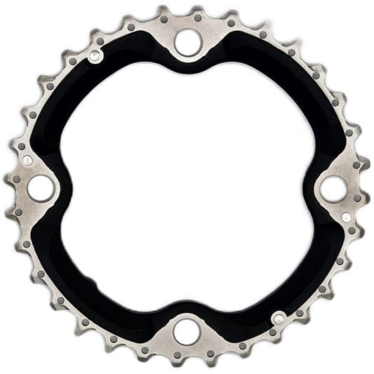 Shimano Non-Series Road FC-T521 10 speed triple middle  chainring 32T-AE, black