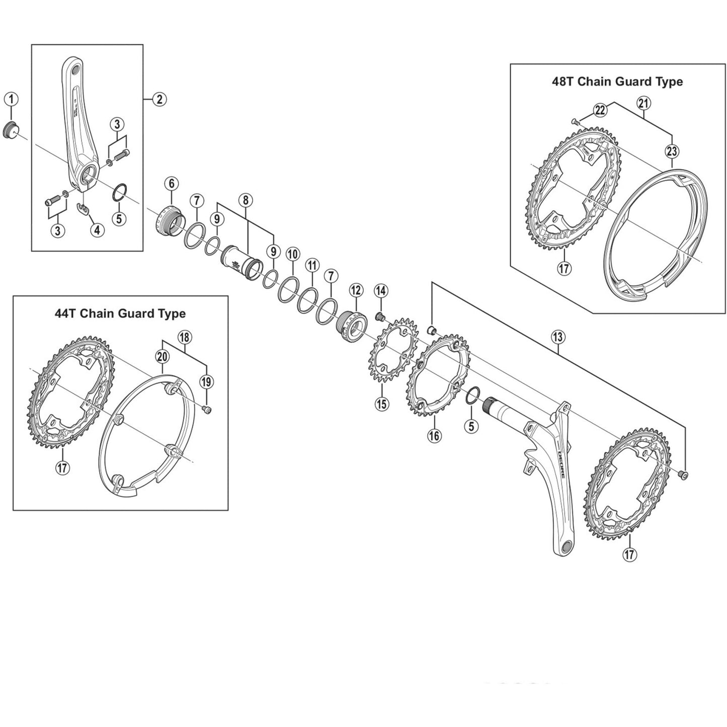 Shimano Spares FC-T611 plate