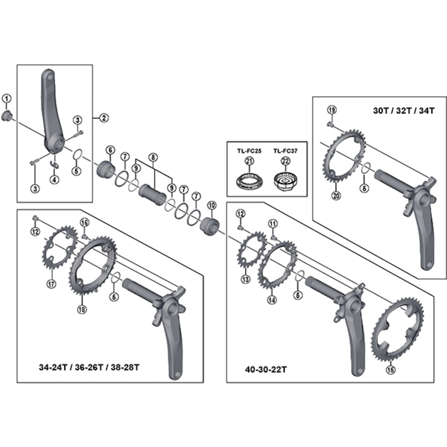 Shimano Deore XT Deore XT FC-M8000 crank arm