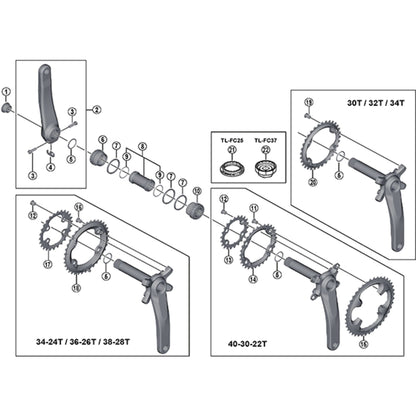 Shimano Deore XT Deore XT FC-M8000 crank arm