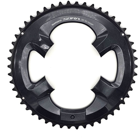 Shimano Sora FC-R3000 Sora 9 speed double outer chainring 50T-MP for 50-34T