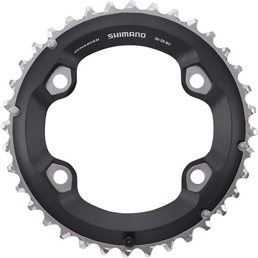 Shimano SLX FC-M7000-2 Deore 11 speed double outer chainring 36T-BC for 36-26T