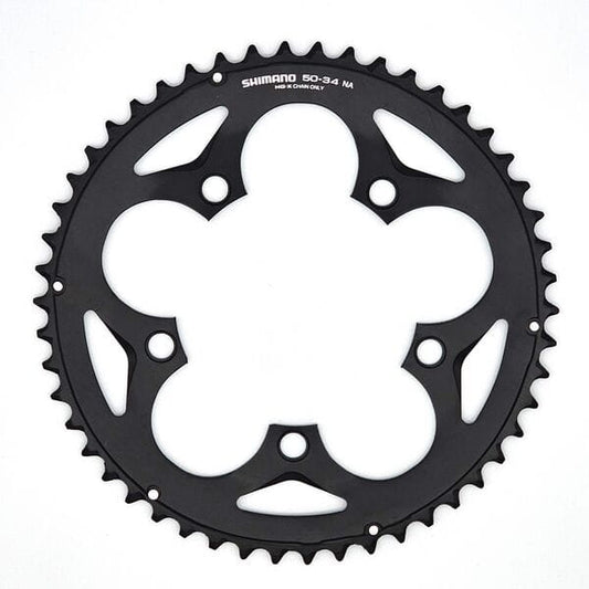 Shimano Tiagra FC-RS400 Tiagra 10 speed outer chainring 50T-NA for 50/34T black