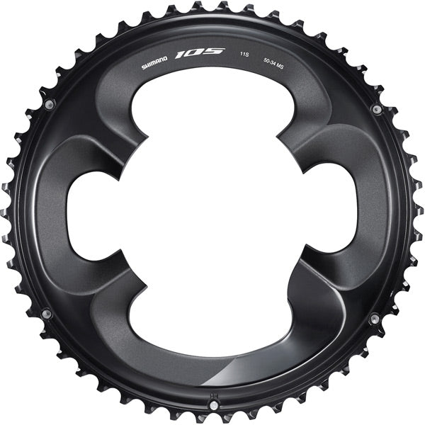 Shimano 105 FC-R7000 105 11 speed outer chainring 50T-MS, black