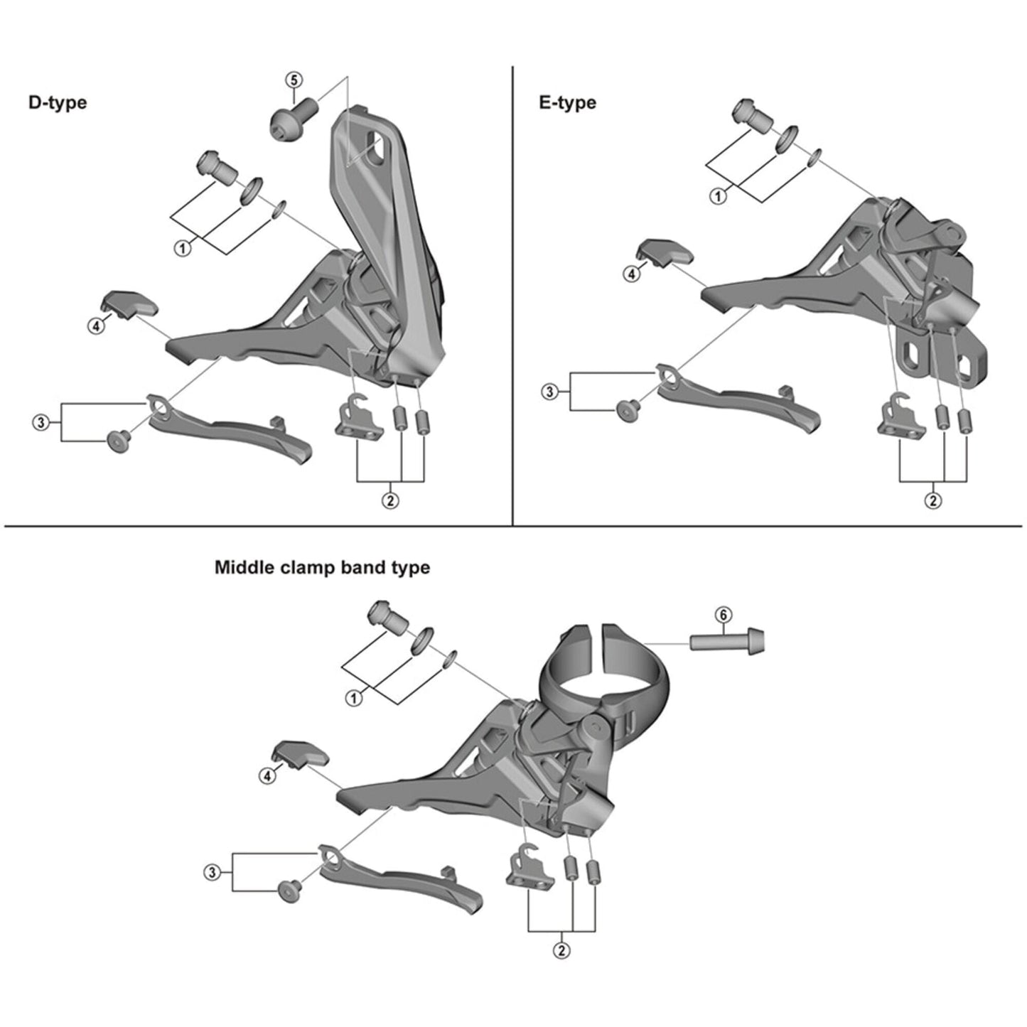 Shimano Spares FD-M7100 chain catcher unit