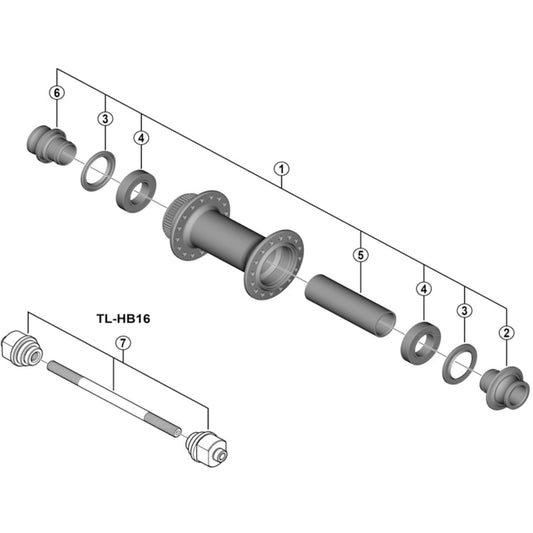 Shimano Spares HB-MT410 inner sleeve