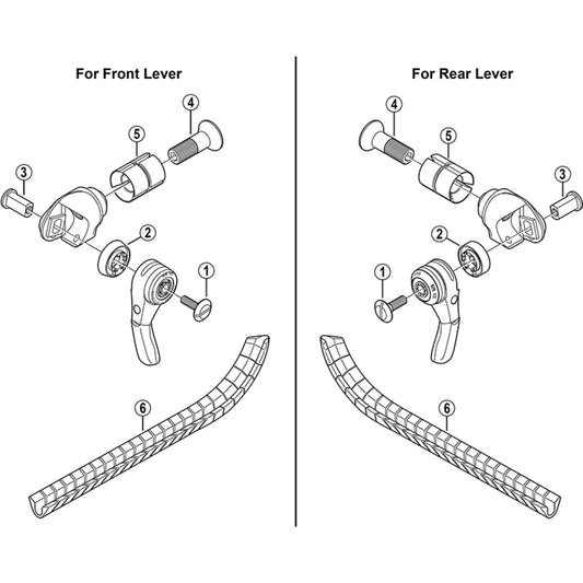Shimano Spares SL-6208 bracket