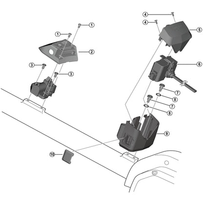 Shimano Spares BM-E6010 harness assembly