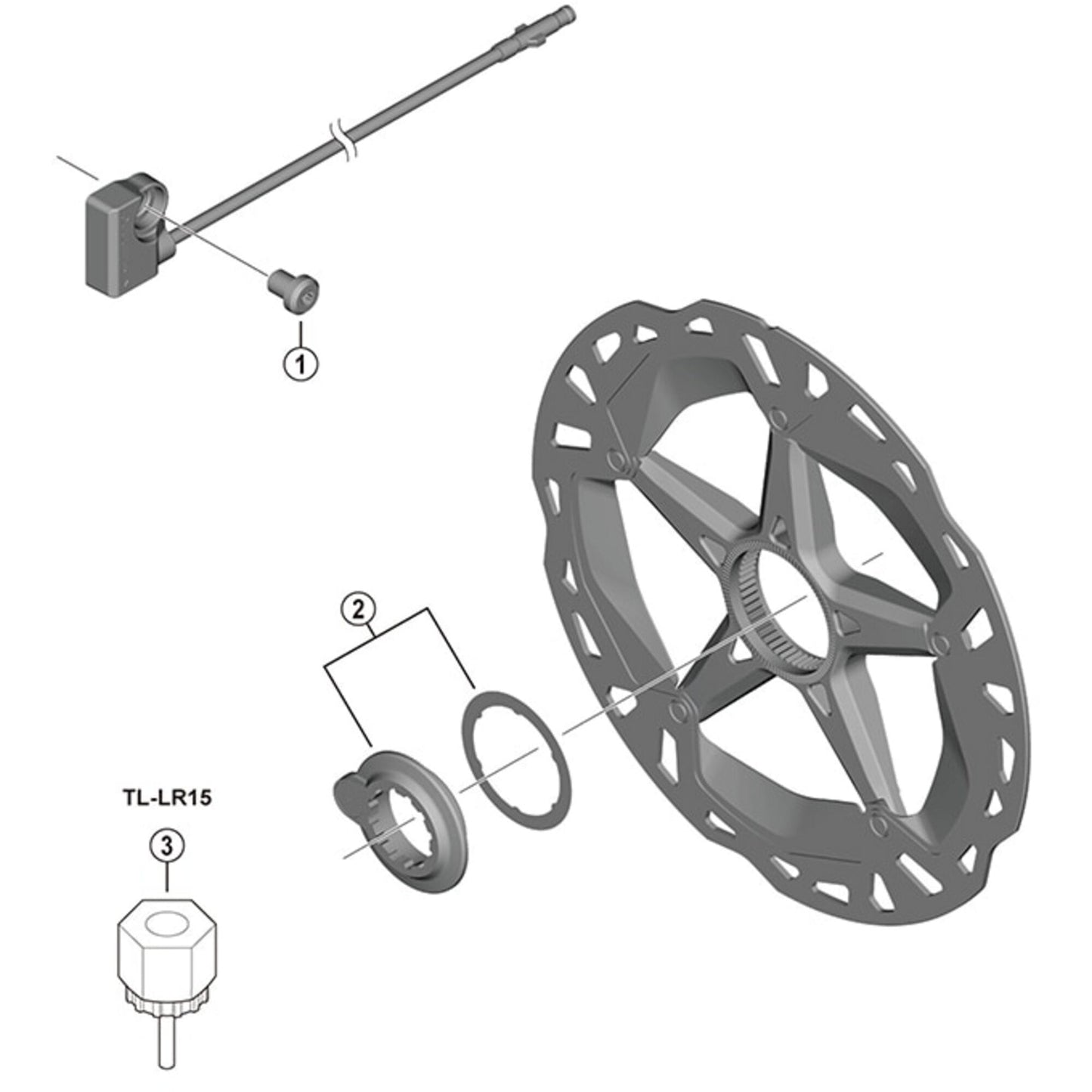 Shimano Spares EW-SS302 M4 screw