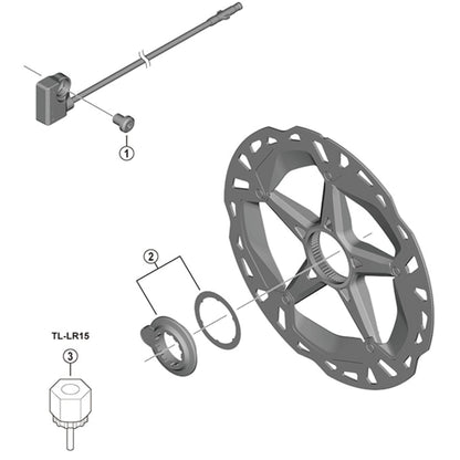 Shimano Spares EW-SS302 M4 screw