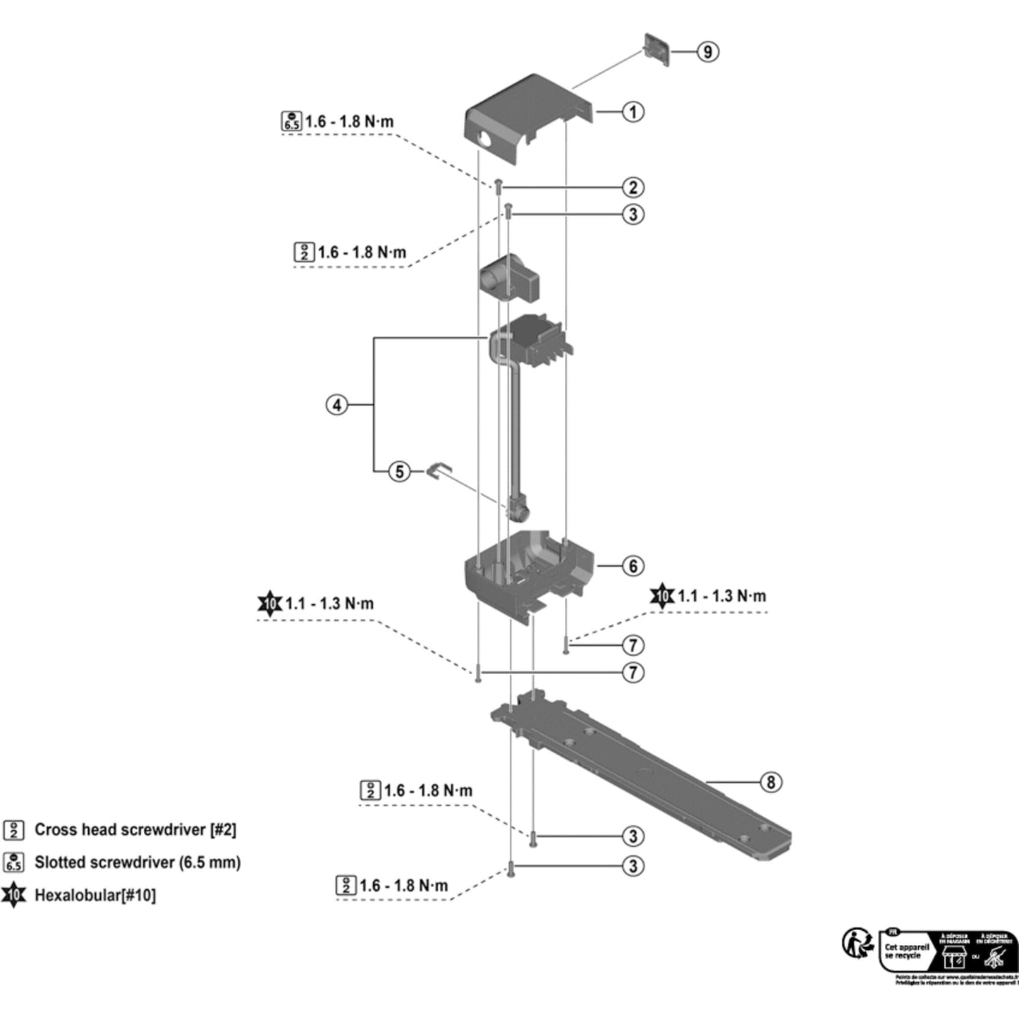 Shimano Spares BM-EN800 lever