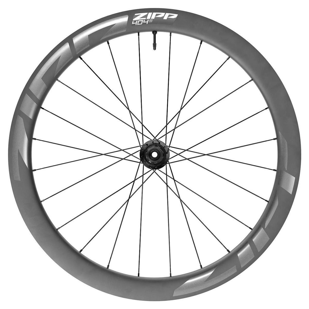 ZIPP 404 S Carbon Tubeless Front Wheel A1 DARK GREY GRAPHIC / 700C