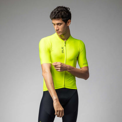 Ale Clothing Colour Block SS25 Pragma Short Sleeved Jersey