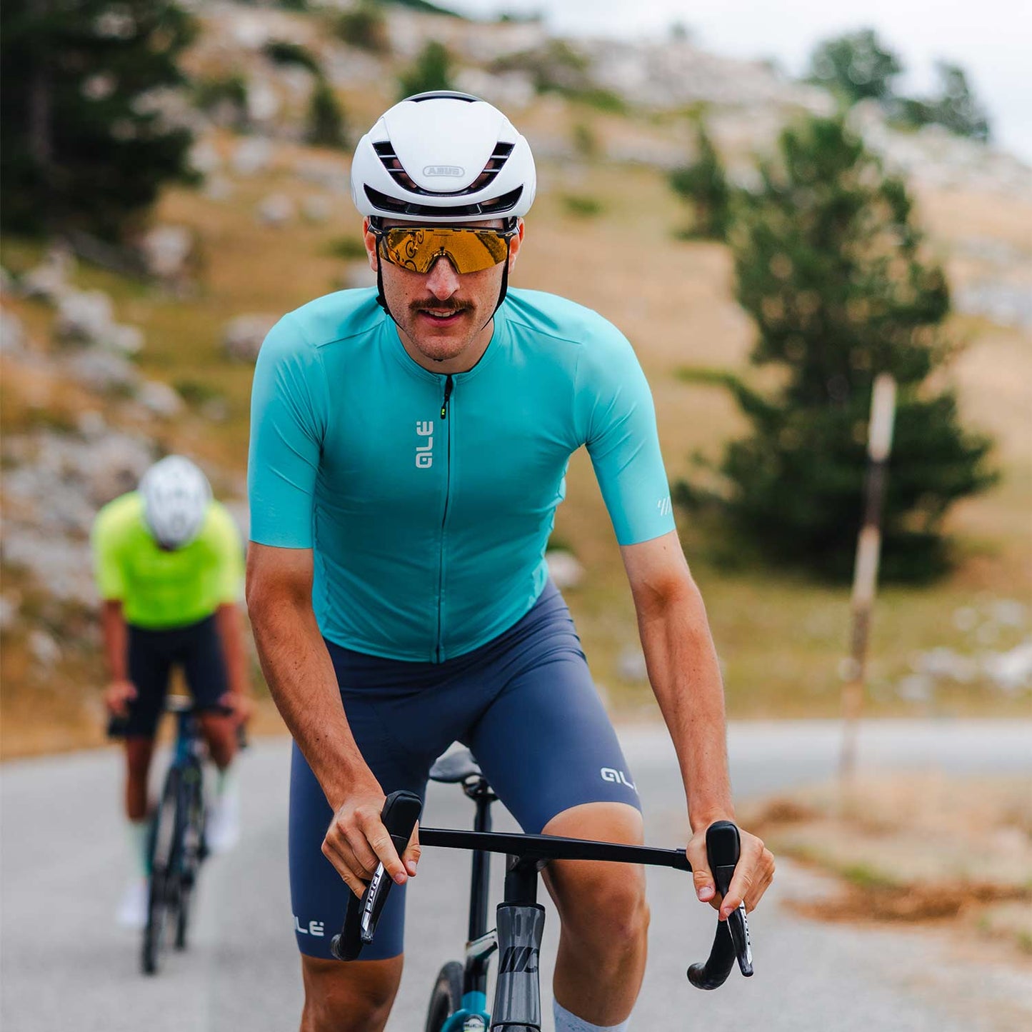Ale Clothing Colour Block Pragma Short Sleeved Jersey SS26