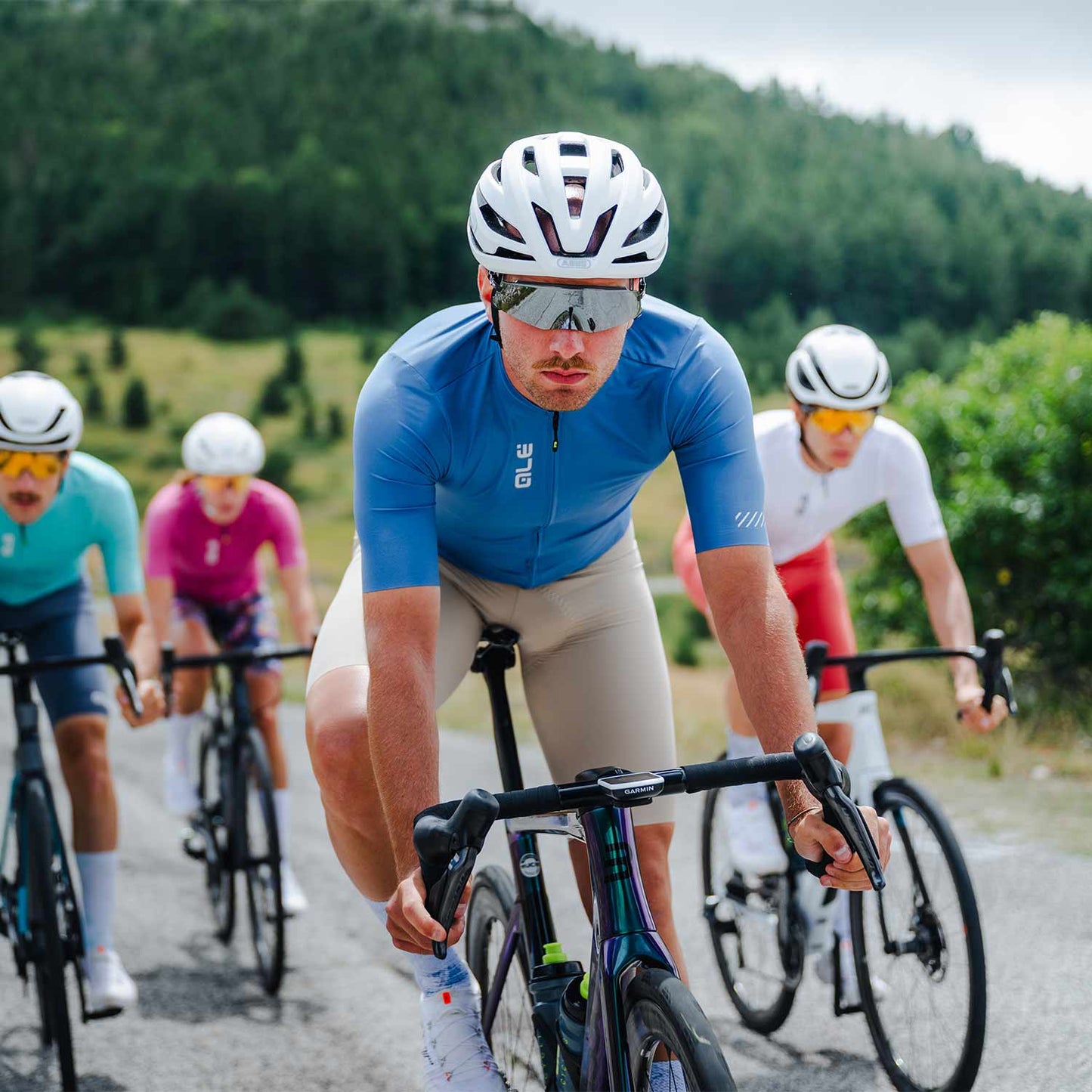 Ale Clothing Colour Block Pragma Short Sleeved Jersey SS26
