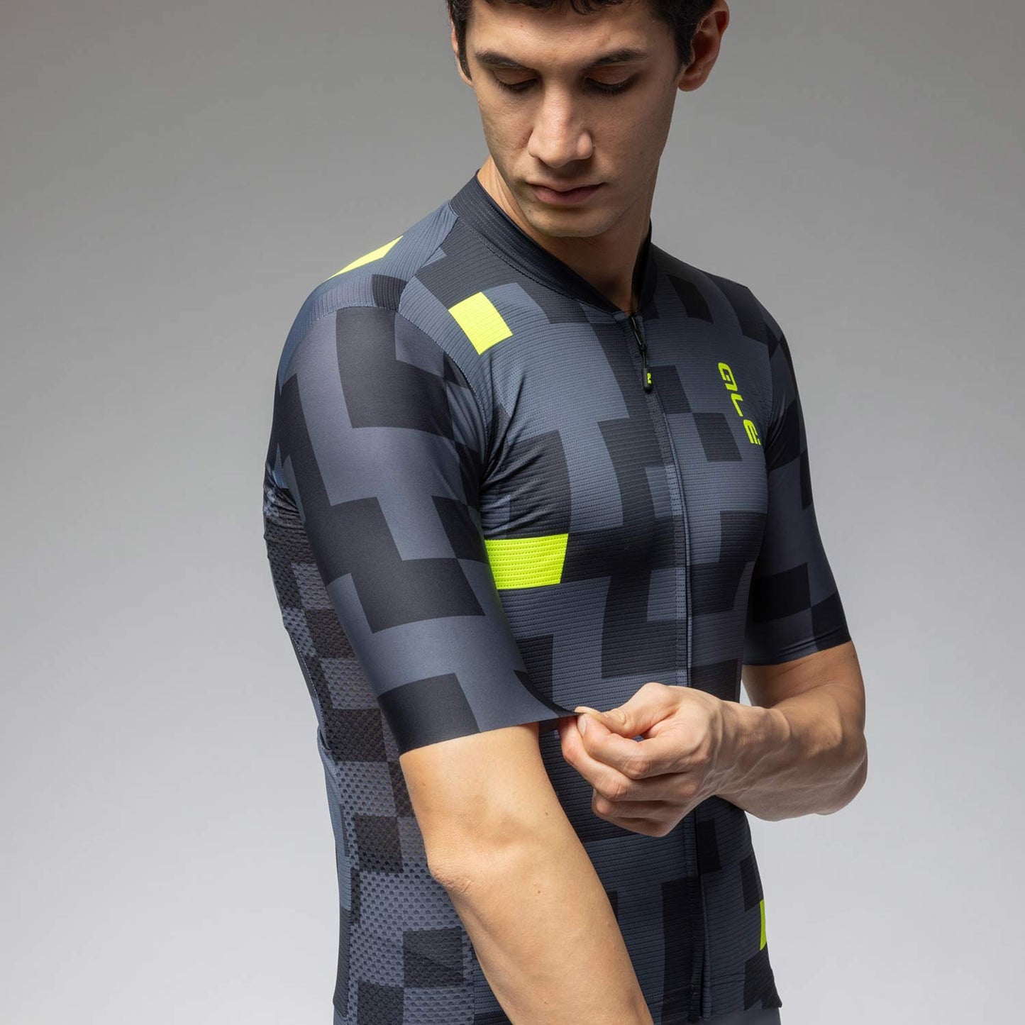 Ale Clothing Pixel Pragma Short Sleeved Jersey