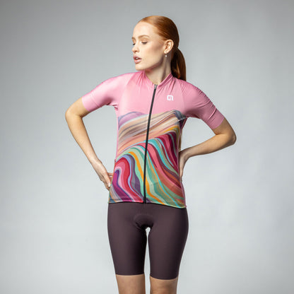 Ale Clothing Rainbow PR-E Womens Short Sleeved Jersey