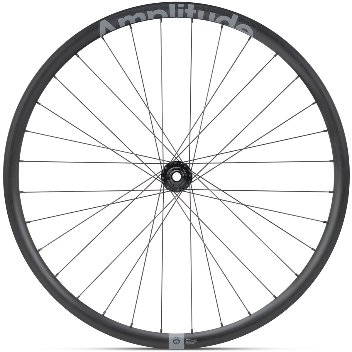 M Part Wheels G100 Front Wheel 700c 12x100mm 6 Bolt Disc Tubeless Ready